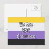 Enby We are... Postkarte (Vorne/Hinten)