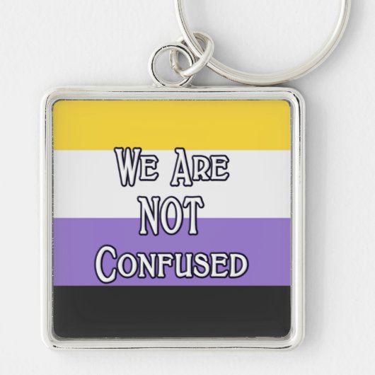 Enby We are... Schlüsselanhänger (Vorne)