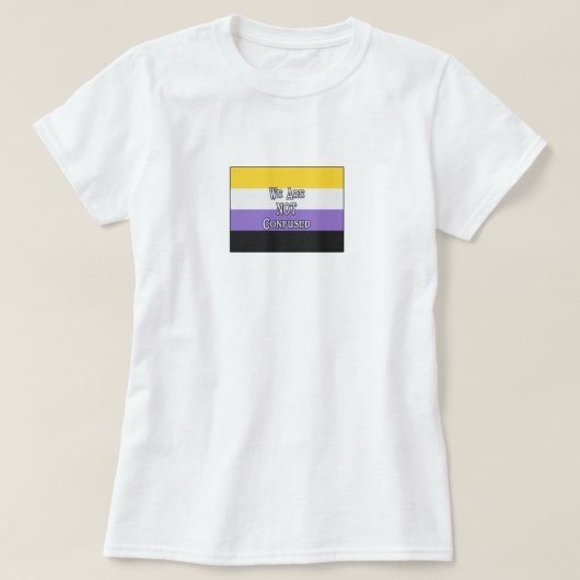 Enby We are... T-Shirt (Design vorne)