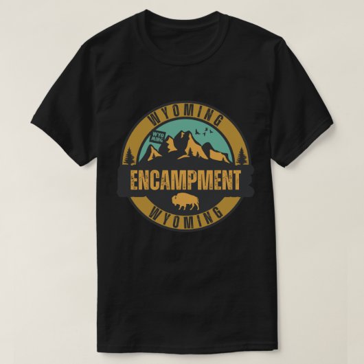 Encampment, Wyoming T-Shirt (Design vorne)