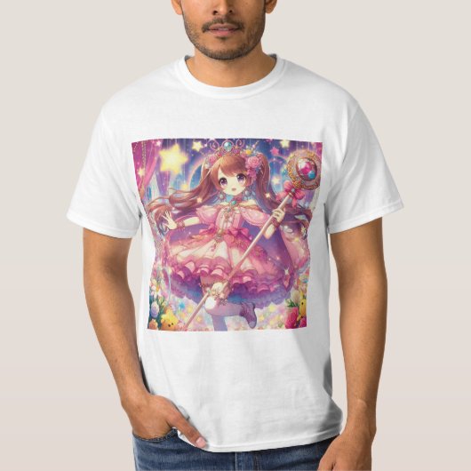 Encanto mágico: bruja estilo anime T-Shirt (Vorderseite)