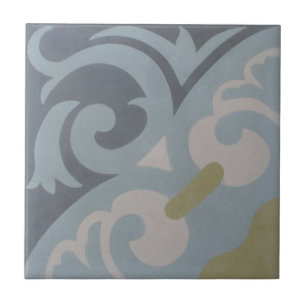 Encaustic-Zement-Fliese auf Keramik --La Espanola Fliese