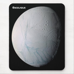 Enceladus 6. Mond von Saturn Mousepad