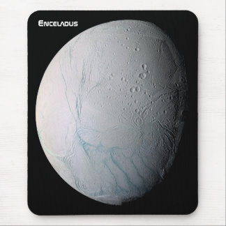 Enceladus 6. Mond von Saturn Mousepad