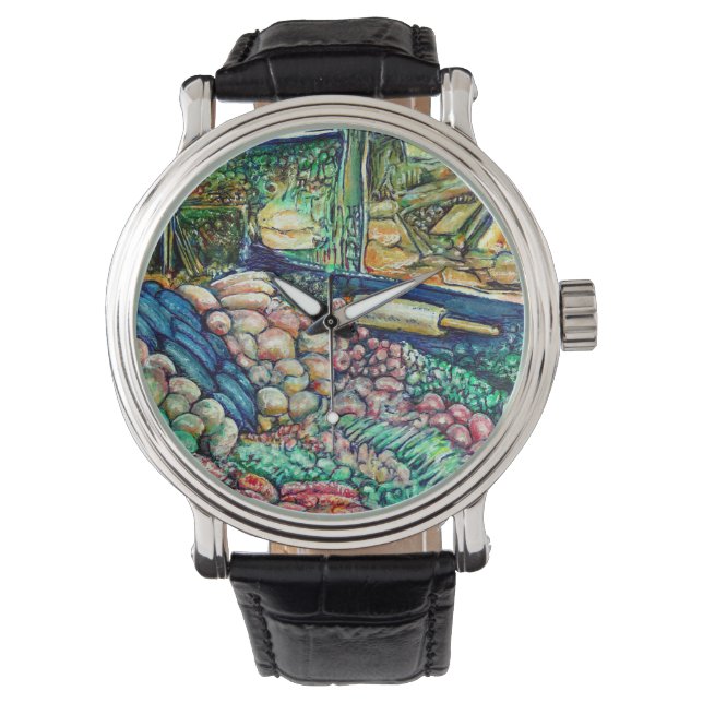 Enceladus Armbanduhr (Vorderseite)