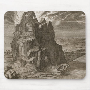 Enceladus begrub unter den Ätna, 1731 (engr Mousepad