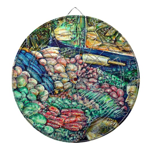 Enceladus Dartscheibe (vorne)