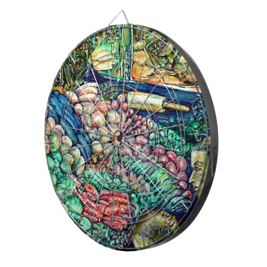 Enceladus Dartscheibe (Vorderseite rechts)