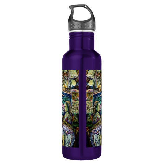 Enceladus Edelstahlflasche (Rückseite)