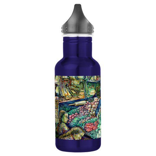 Enceladus Edelstahlflasche (Links)