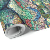 Enceladus Geschenkpapier (Rolleneckpunkt)