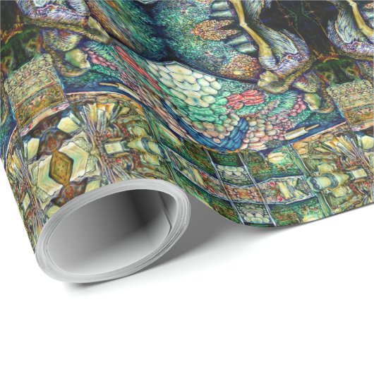 Enceladus Geschenkpapier (Rolleneckpunkt)