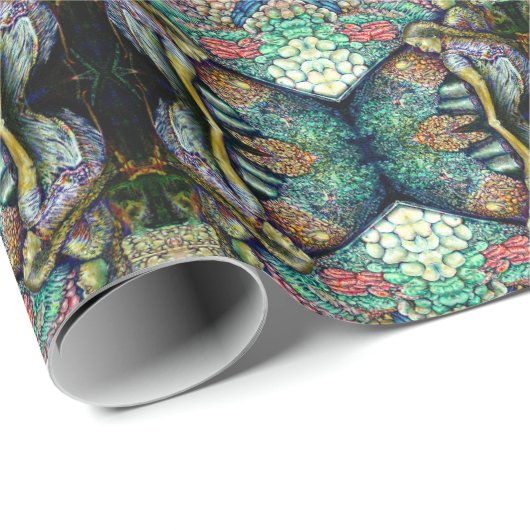 Enceladus Geschenkpapier (Rolleneckpunkt)