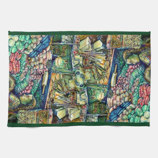 Enceladus Geschirrtuch (Horizontal)