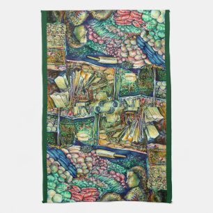 Enceladus Geschirrtuch