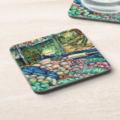 Enceladus Getränkeuntersetzer (Linke Seite)