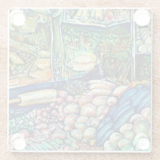 Enceladus Glasuntersetzer (Rückseite)