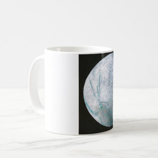 Enceladus Kaffeetasse (Vorderseite Links)