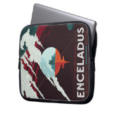 Enceladus Laptopschutzhülle (Vorderseite Links)