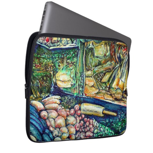 Enceladus Laptopschutzhülle (Vorne Rechts)