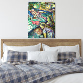 Enceladus Leinwanddruck (Insitu (Schlafzimmer))