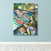 Enceladus Leinwanddruck (Insitu (Holzboden))