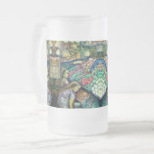 Enceladus Mattglas Bierglas (Vorderseite Links)