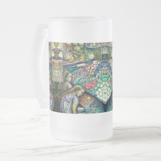 Enceladus Mattglas Bierglas (Vorderseite Links)