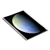 Enceladus Moon von Saturn Notizblock (Rechte Seite)
