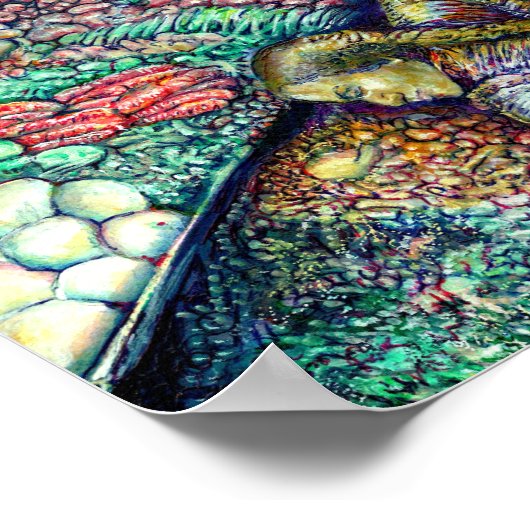 Enceladus Poster (Ecke)