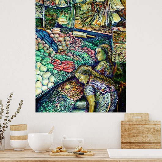 Enceladus Poster (Küche)