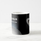 Enceladus Saturn Mondbrunnen Kaffeetasse (Mittel)