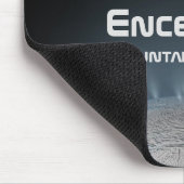 Enceladus Saturn Mondbrunnen Mousepad (Ecke)