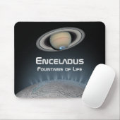 Enceladus Saturn Mondbrunnen Mousepad (Mit Mouse)