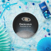 Enceladus Saturn Mondbrunnen Pappteller (Party)