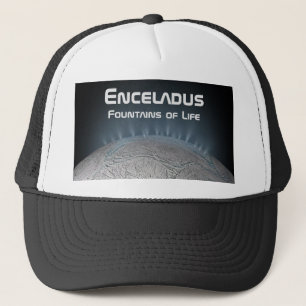 Enceladus Saturn Mondbrunnen Truckerkappe