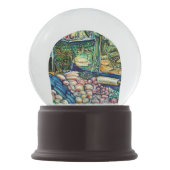 Enceladus Schneekugel (Rückseite)