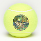 Enceladus Tennisbälle (Rückseite)