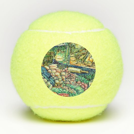 Enceladus Tennisbälle (Vorderseite)
