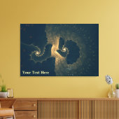 Enceladus unter dem Eis Leinwanddruck (Insitu (Wohnzimmer))