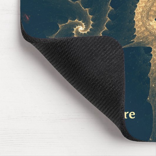 Enceladus unter dem Eis Mousepad (Ecke)