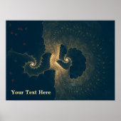 Enceladus unter dem Eis Poster (Vorne)