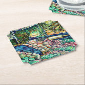 Enceladus Untersetzer (angewinkelt)