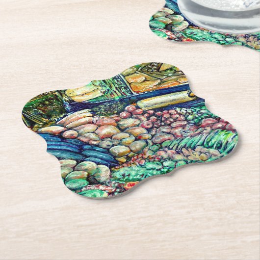 Enceladus Untersetzer (angewinkelt)