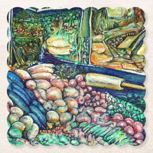 Enceladus Untersetzer (Vorderseite)