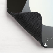 Enceladus Weltraumkunst. Mousepad (Ecke)
