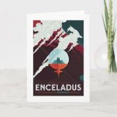 Enceladus | Zukunftsvisionen der NASA Karte (Vorderseite)