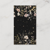 Enchangerée Woodland Moonlight Baby Diaper Visitenkarte (Rückseite)