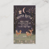 Enchangerée Woodland Moonlight Baby Diaper Visitenkarte (Vorderseite)