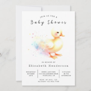 Enchangerie Duckbabydusche Einladung
